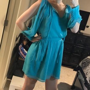 venus light blue dress